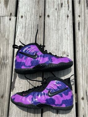 Nike Little Posite Pro 'Hyper Violet' Size 3y Women’s Size 4.5